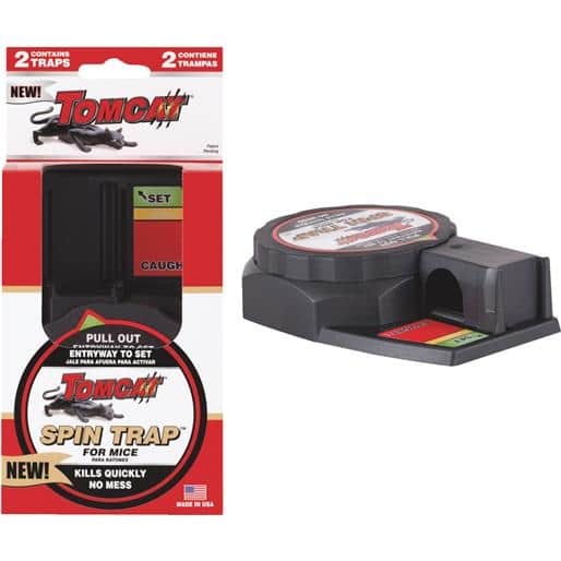 Tomcat Spin Mouse Trap, 2-Pk.