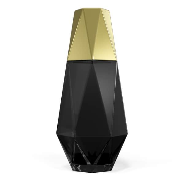 slide 2 of 13, American Atelier Modern Geometric 37oz Carafe and Tumbler Gold/Black