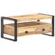 preview thumbnail 8 of 7, vidaXL Coffee Table 39.4"x21.7"x17.7" Rough Mango Wood