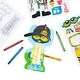 preview thumbnail 7 of 6, Educational Insights Papercraft Pete the Cat Coloring Activity Set - Multi