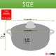 preview thumbnail 4 of 4, Chef PRO Commercial Grade Aluminum Caldero Stock Pot, 18.3 Quarts - 18.3 Quarts