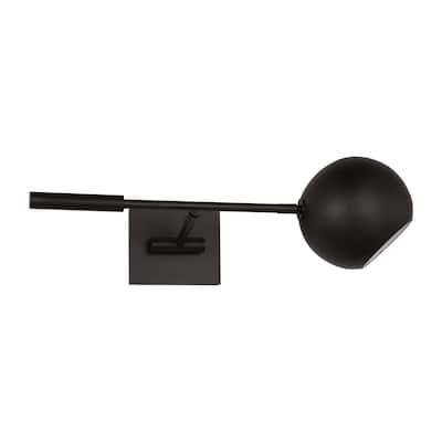 Chaumont Casual Medium Task Sconce in Aged Iron - Aged Iron