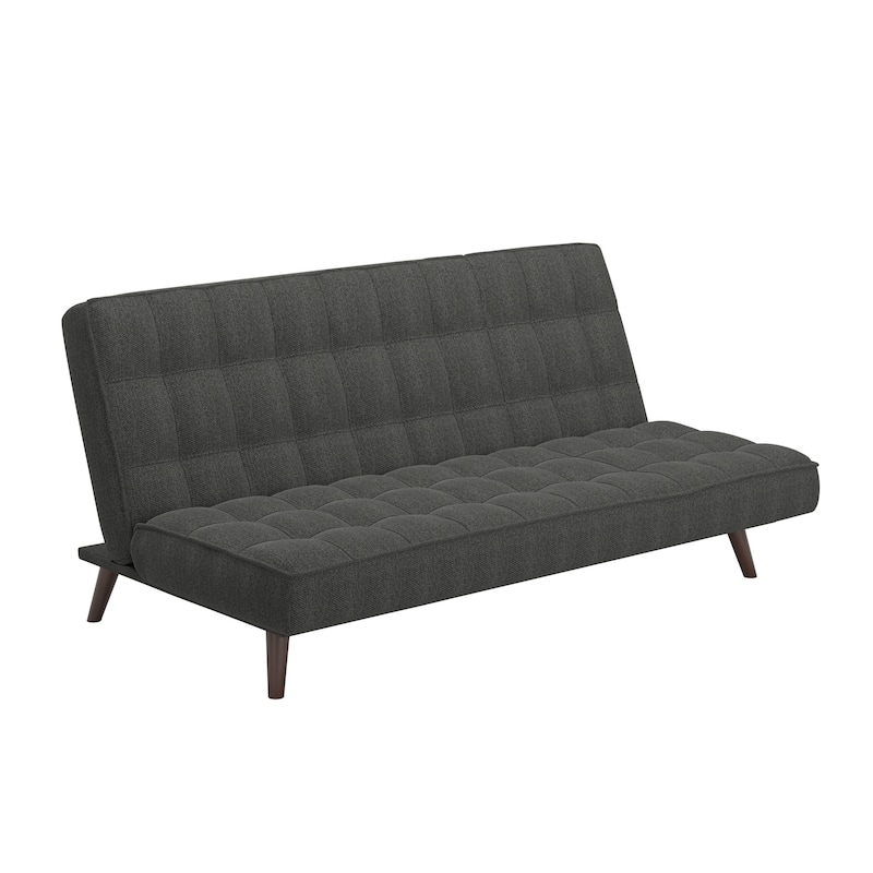 Halden Transitional Chenille Tufted Futon by iNSPIRE Q Modern