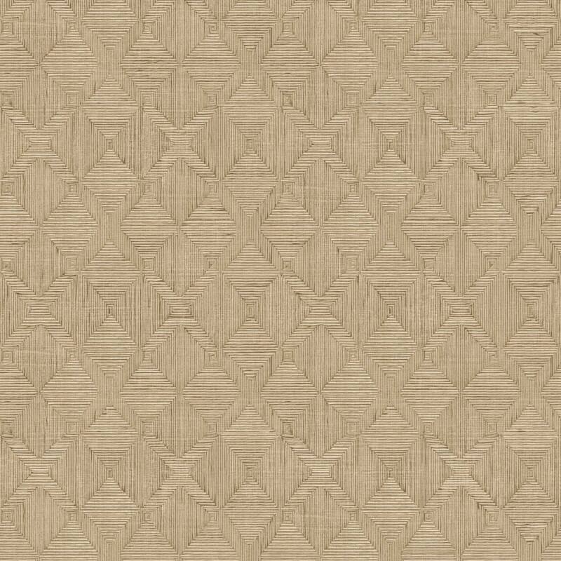 Tempaper Hoffmann Faux Sisal Textured Peel and Stick Wallpaper by Jeremiah Brent
