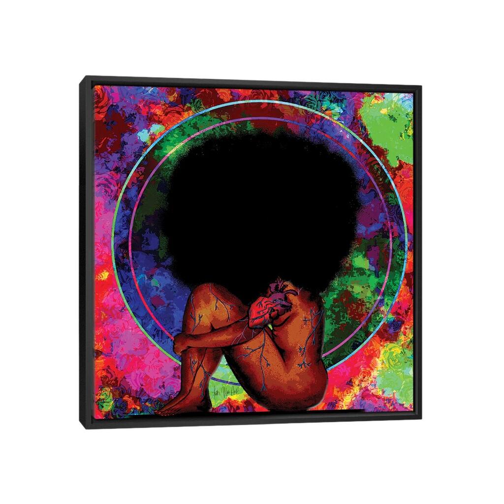 iCanvas "Drunk On Love" by Faith with an E Framed Canvas Print