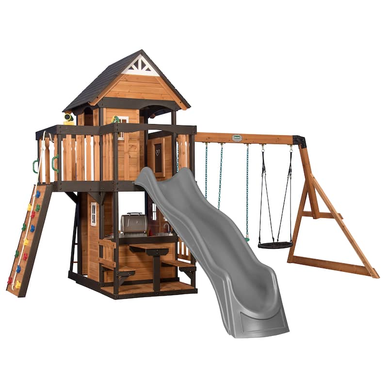 Backyard Discovery Canyon Creek Swing Set