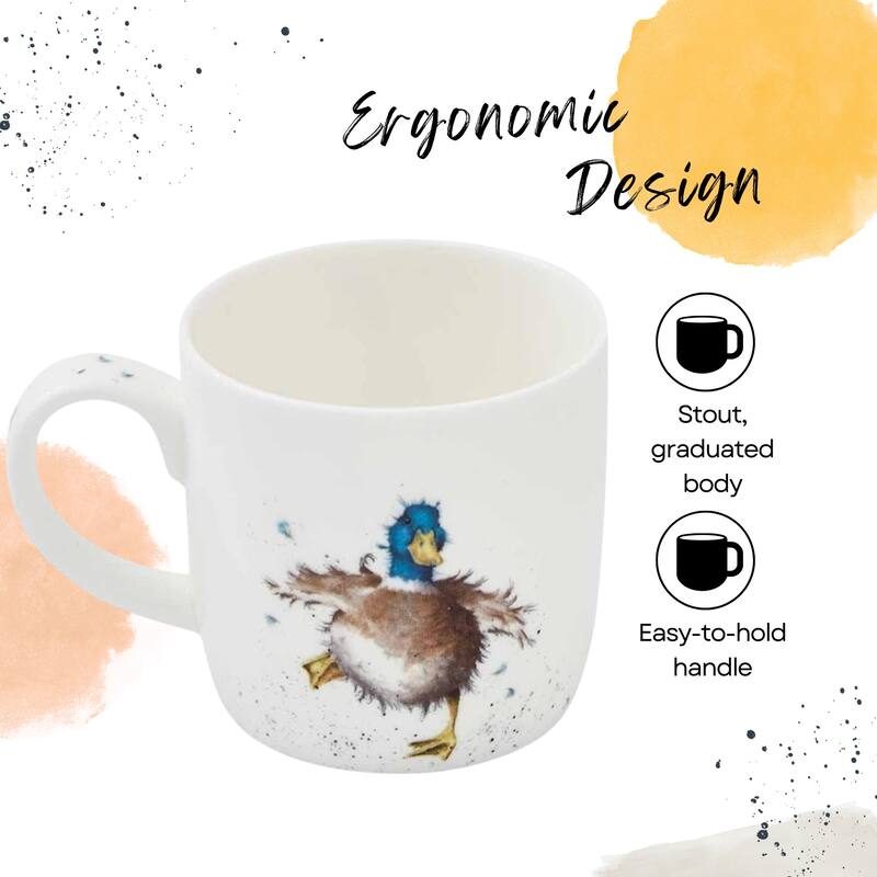 Royal Worcester Wrendale Design Mug Farm Animals