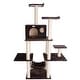 preview thumbnail 7 of 8, GleePet Real Wood 68-Inch Cat Tree With Five Levels, Hammock, Condo