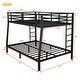 preview thumbnail 6 of 4, Full XL over Queen Size Metal Bunk Bed for Teens and Adults
