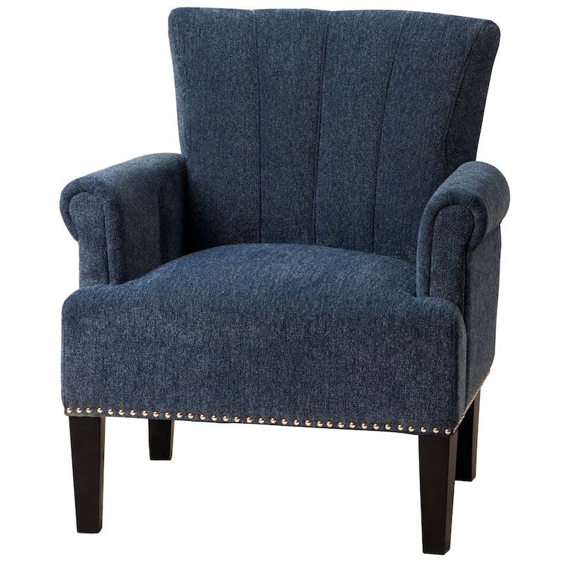 24" Polyester Accent Chair
