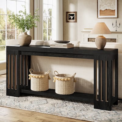 70.9-Inch Extra Long Sofa Console Table for Entryway