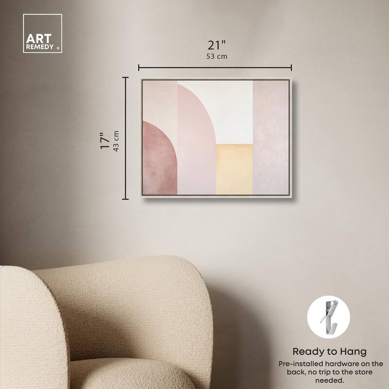 Gentle Color Strength II Canvas by Art Remedy