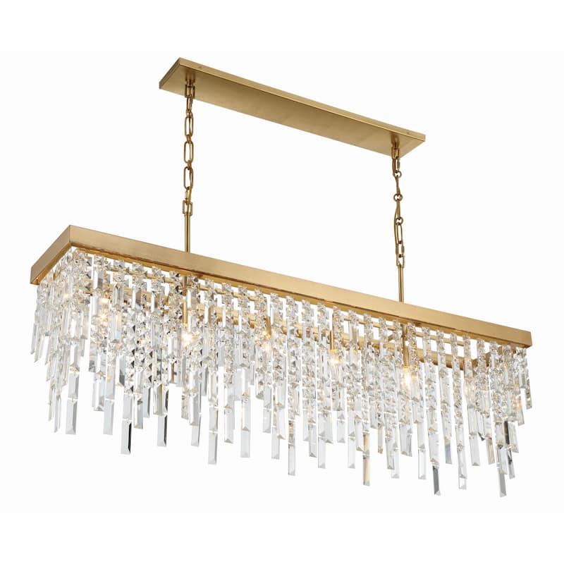 Crystorama Lighting Group WIN-217-CL-MWP Winfield 6 Light 49" Wide