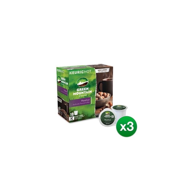 Shop Green Mountain Coffee Half-Caff Hazelnut, Flavored Keurig K-Cup