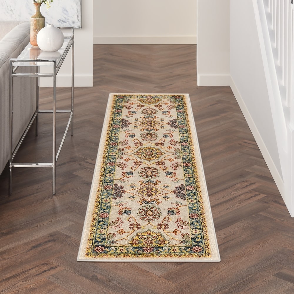 Nourison Sandy Indoor/Outdoor Persian Area Rug