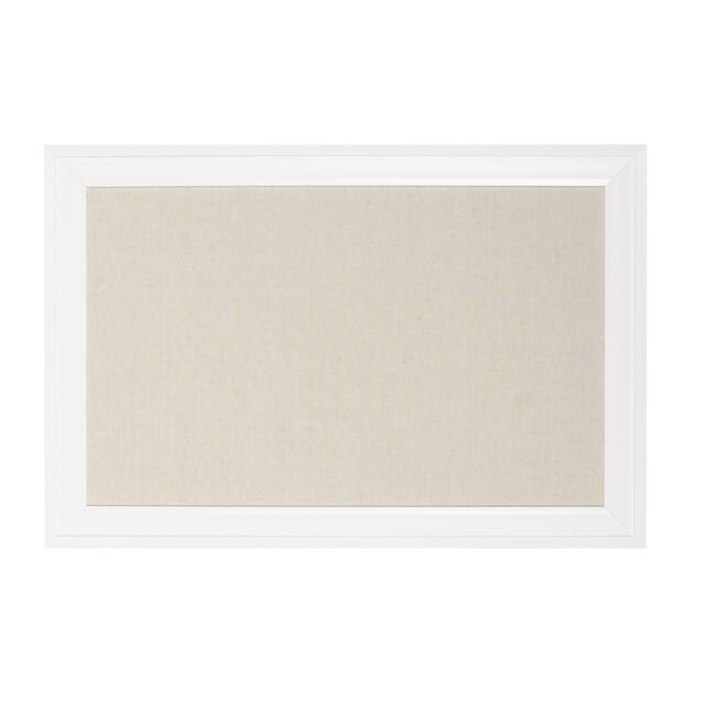 Bosc Linen Fabric Framed Pinboard