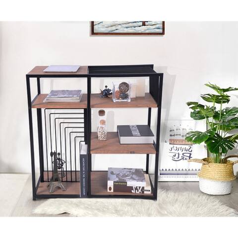 Carbon Loft Ferrah 4-shelf Metal Bookcase Storage Bookshelves