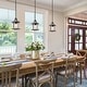 preview thumbnail 10 of 19, The Gray Barn Modern Farmhouse 1-Light Metal Kitchen Island Pendant Light
