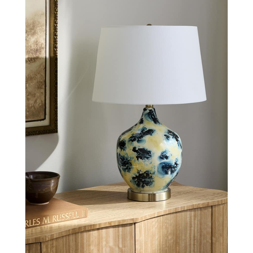 Livabliss Snicarte Traditional Accent Table Lamp - 24"H x 15"W x 15"D