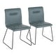 preview thumbnail 28 of 31, Carbon Loft Lyonne Industrial Dining Chair (Set of 2) - N/A