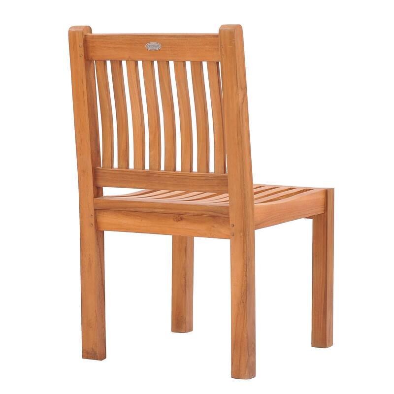 Chic Teak Elzas Teak Wood Indoor/ Outdoor Dining Side Chair