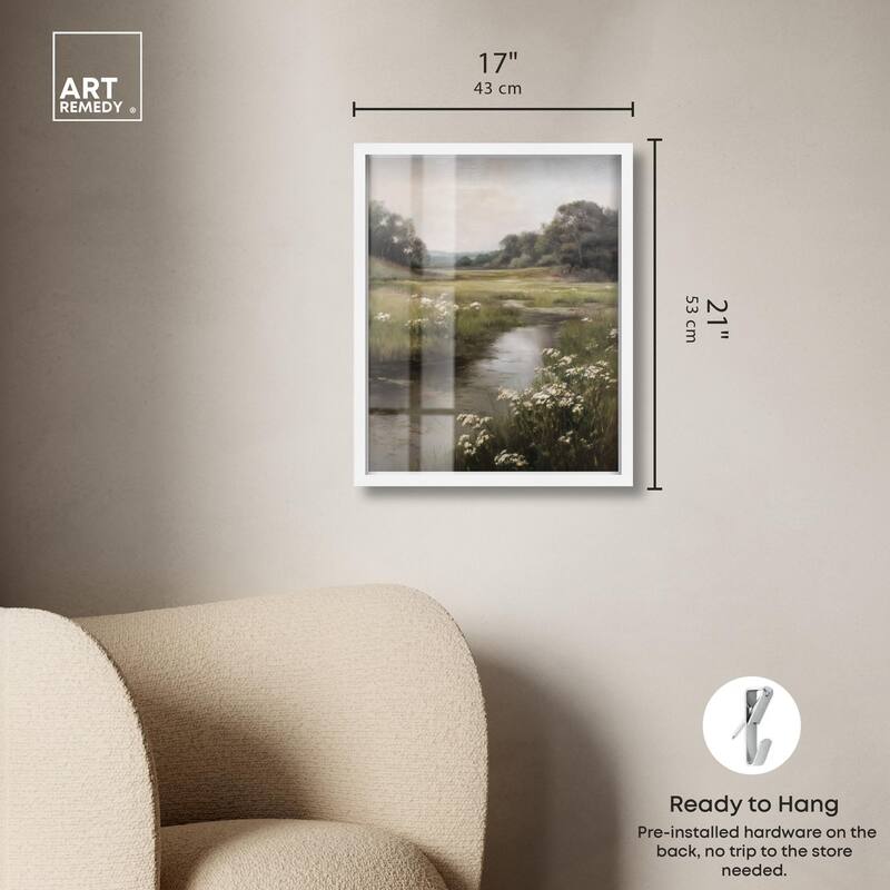 Quiet Waters Shadowbox by Art Remedy