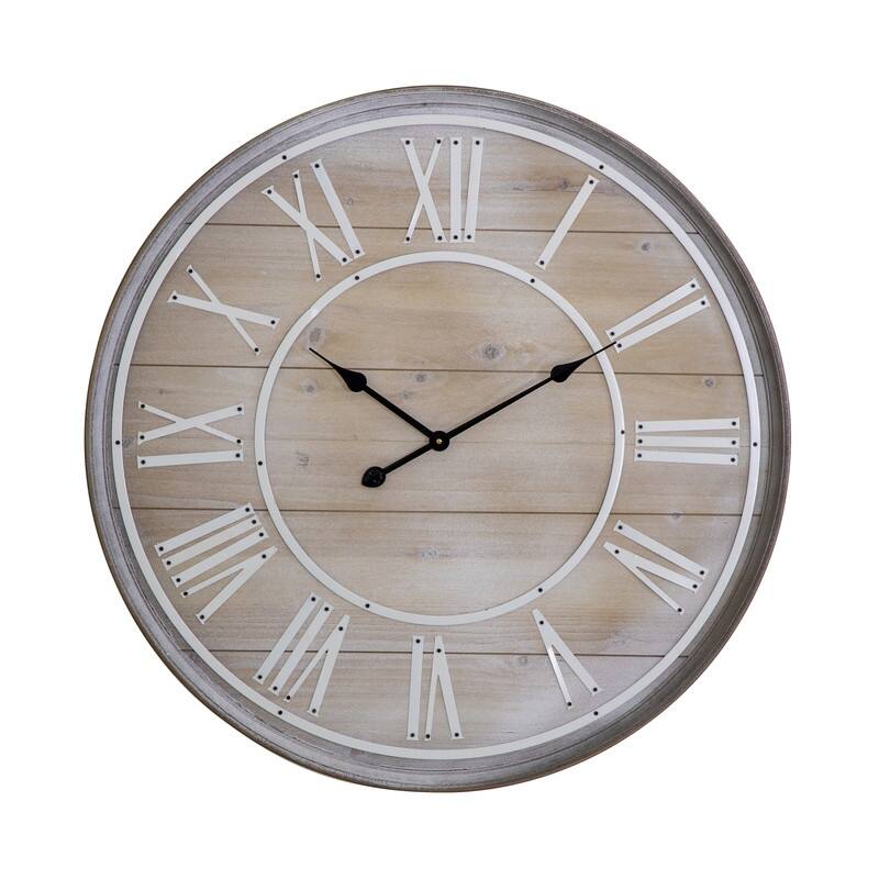 Yosemite Home Decor "Rustic Age" Wall Clock