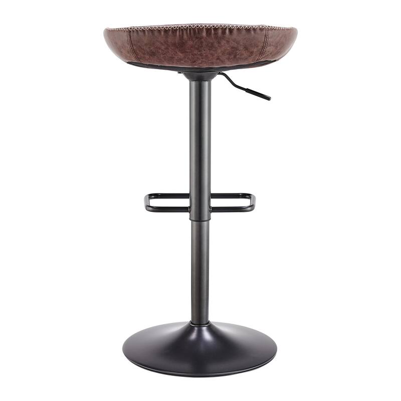 NPD Furniture Rogue Faux Leather Gaslift Bar Stool