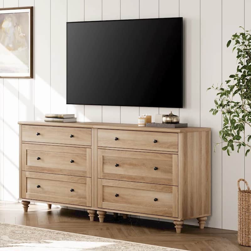 Dresser for Bedroom with 3 Drawer, Accent Kids Dresser Storage Cabinet