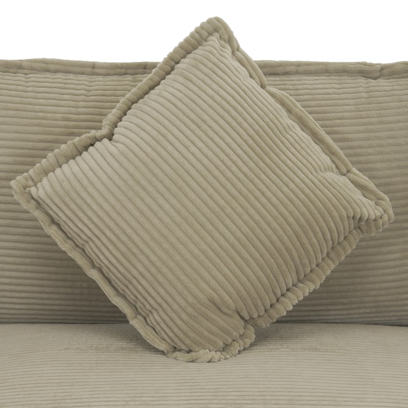 Convertible Sectional Sofa Cloud Couch U-Shaped Modular Sofa Sleeper