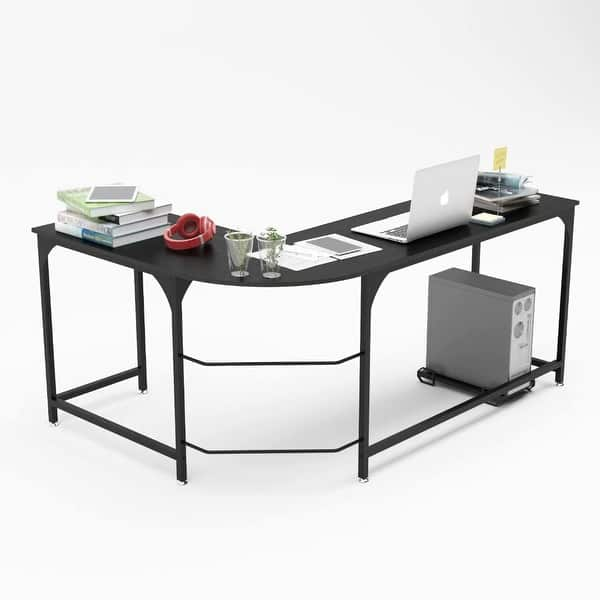 Shop Teraves Reversible Panels L Shape Corner Computer Desk Wood