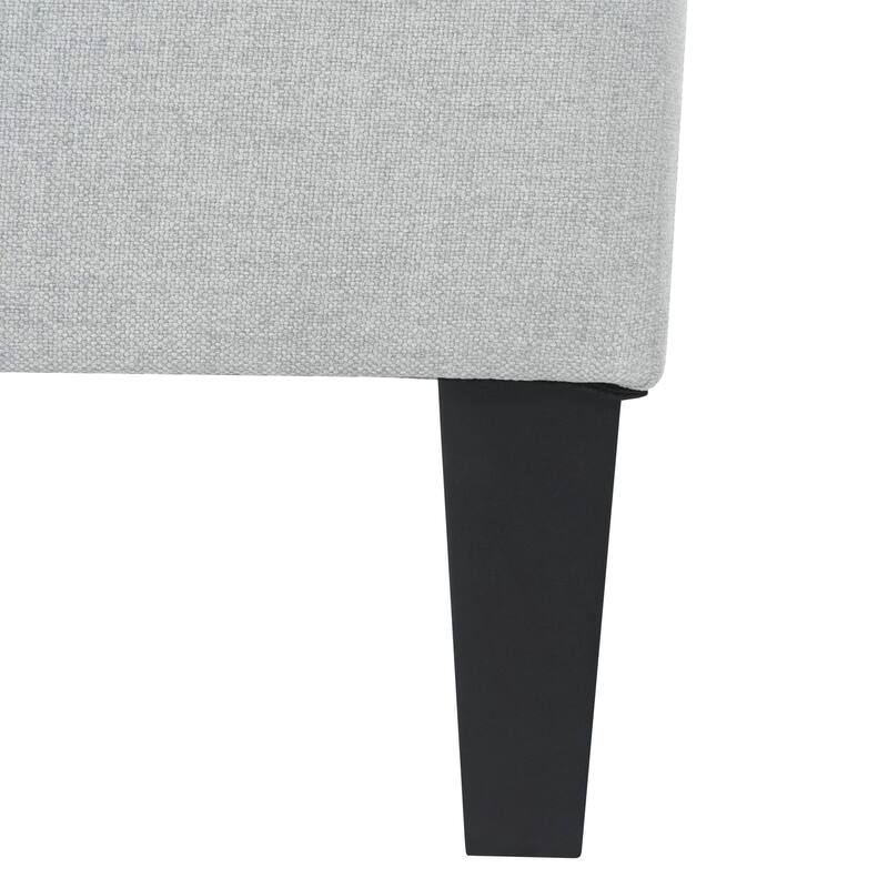 Tiernan Tufted Fabric Ottoman by Christopher Knight Home