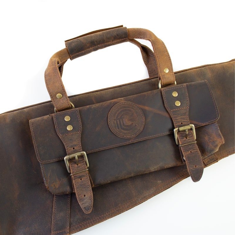 Outdoor Leisure Products Model CT10006 Leather Shotgun Case