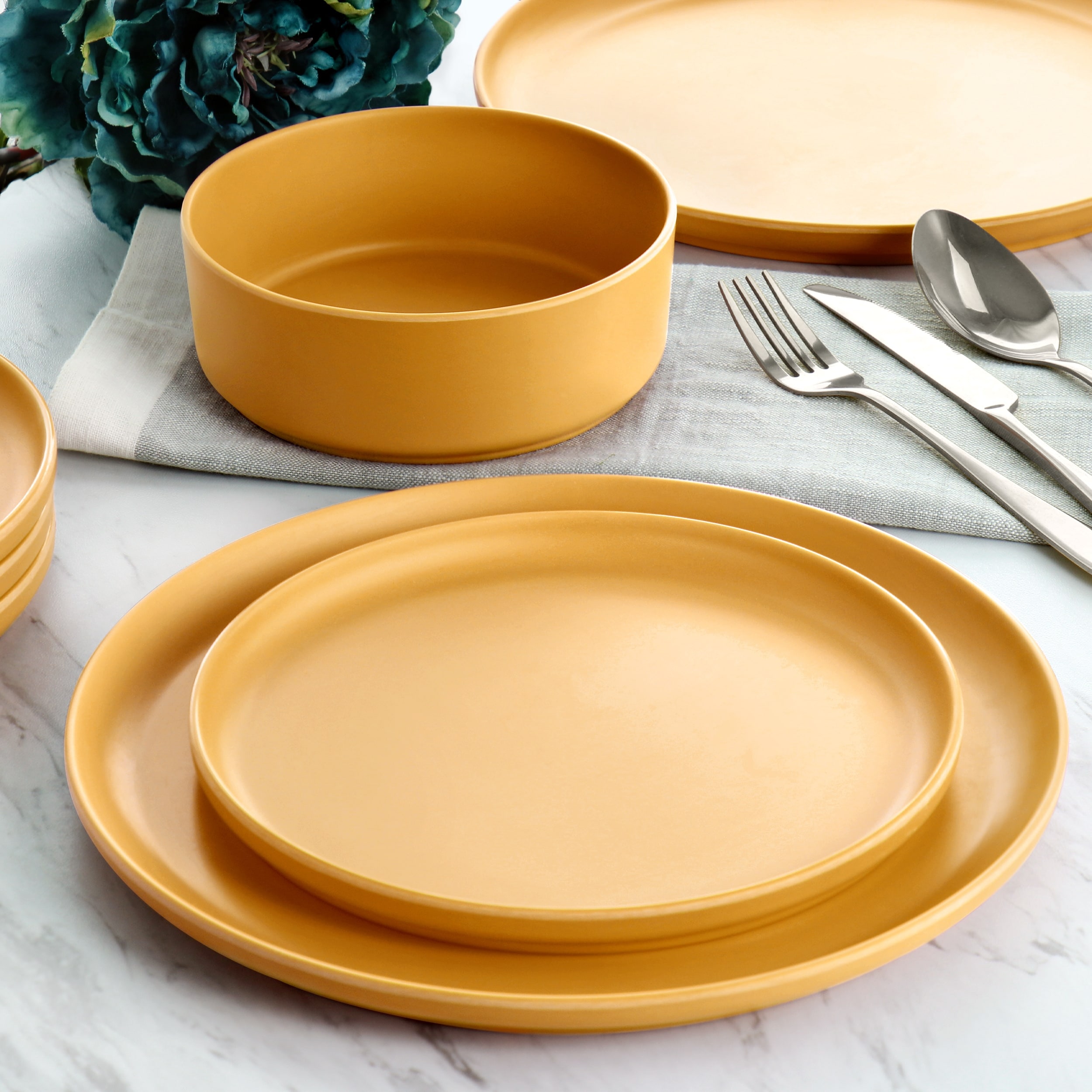 Gibson melamine dinnerware hot sale