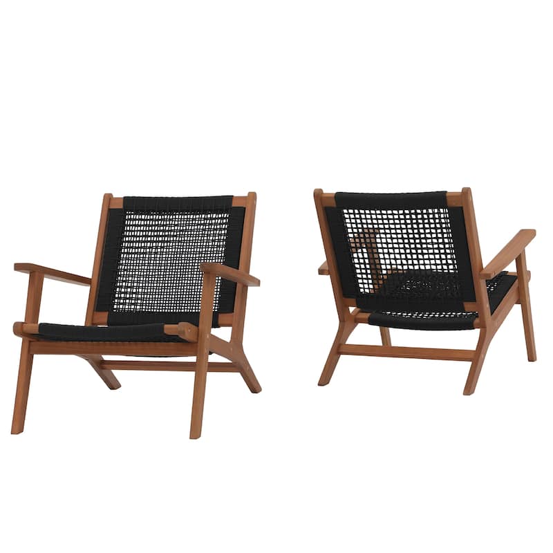 Outdoor 2 pieces Acacia Wood Chair