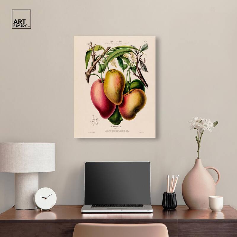 Mangoes by Etienne Denisse Canvas by Art Remedy, Gallery Wrapped