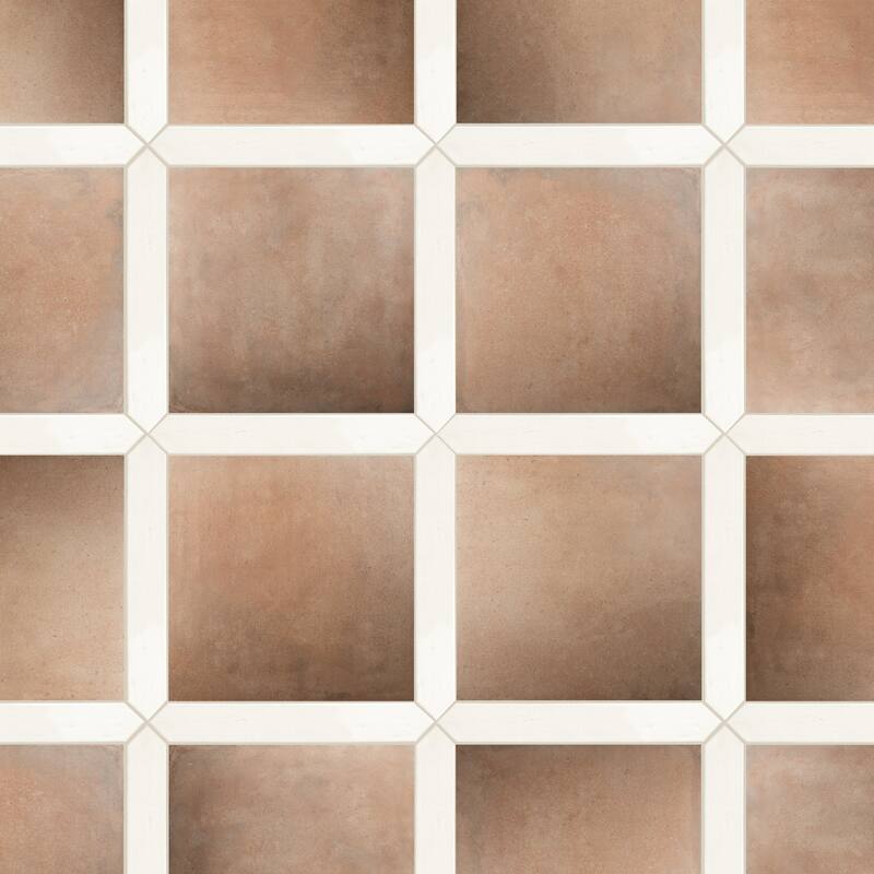 Merola Tile Argile Ferrara 17-5/8" x 17-5/8" Porcelain Floor and Wall Tile