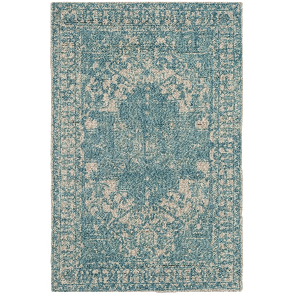 SAFAVIEH Handmade Restoration Vintage Boho Grisha Oriental Wool Rug