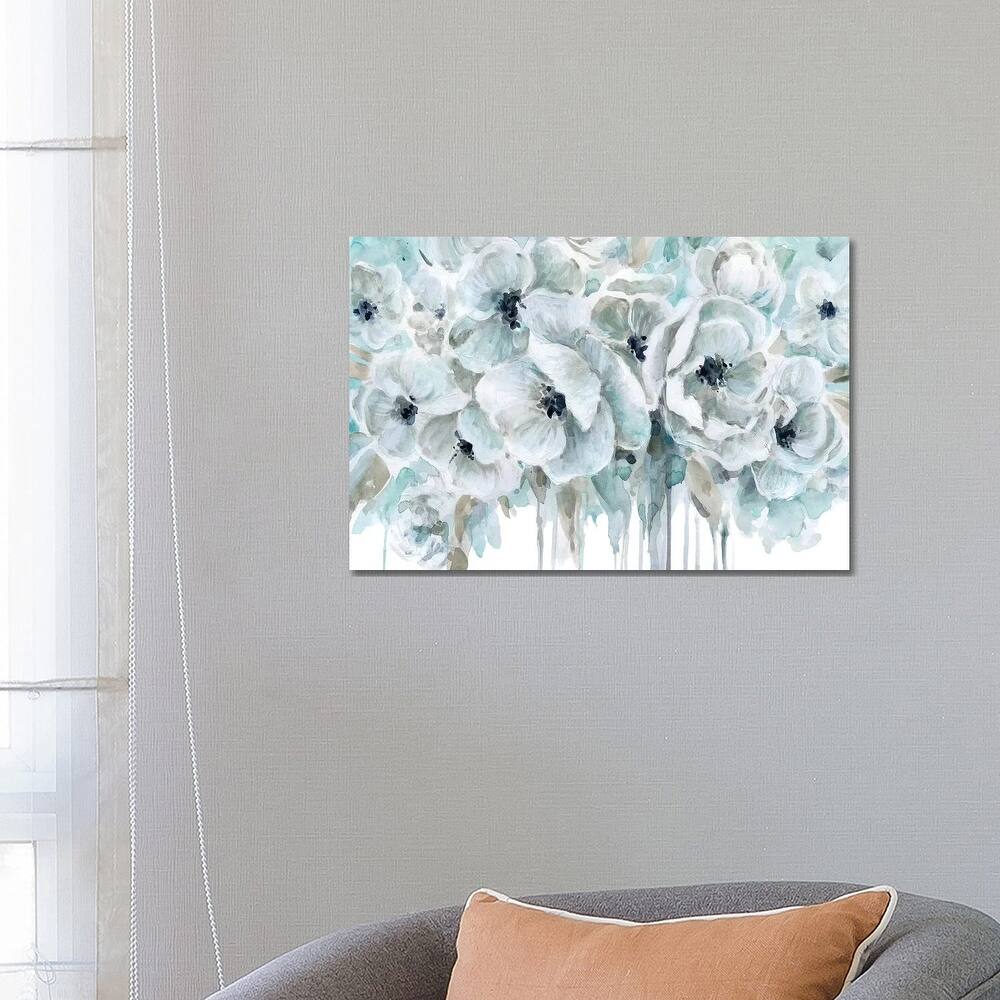 iCanvas "Teal Harmony II" by Carol Robinson Canvas Print