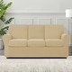 preview thumbnail 66 of 83, Subrtex 7-Piece Stretch Sofa Slipcover Sets with 3 Backrest Cushion Covers and 3 Seat Cushion Covers Khaki
