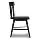 preview thumbnail 4 of 14, Poly & Bark Hava Dining Chair - Solid Oak Wood with Spindle-Back