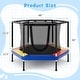 preview thumbnail 3 of 8, Gymax 48'' Recreational Trampoline for Kids 4 FT Indoor & Outdoor