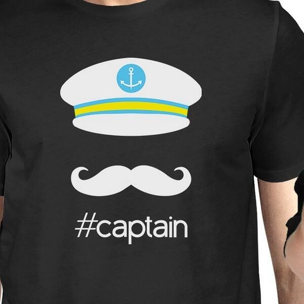 Shop My Captain Black Funny Dad Baby Matching Outfits Baby Shower