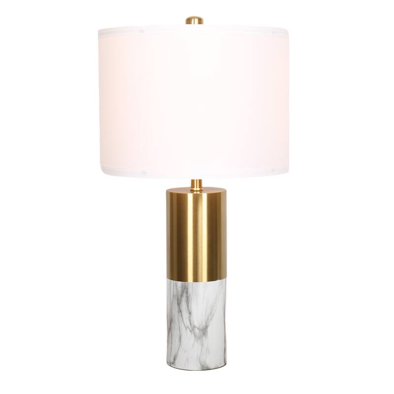 2Pack Desk Lamp Light Luxury Marble Table Lamp