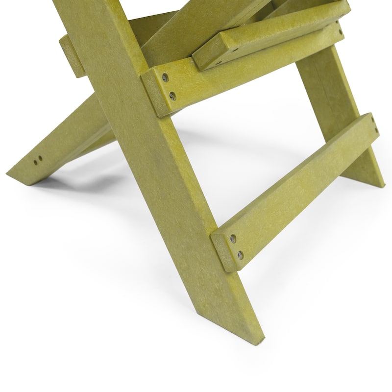 Las Cabos Fully Assembled All-Weather Outdoor Folding Bistro Set - 3-piece