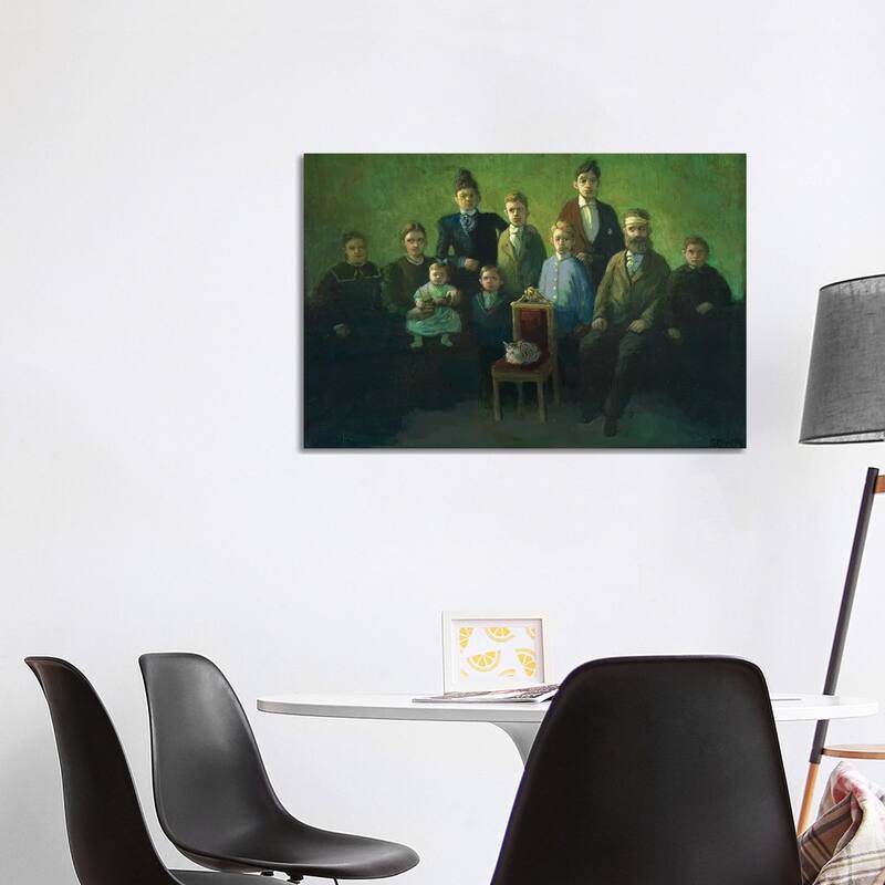 iCanvas "Difficult Family" by Michael Sowa Canvas Print - 26x40x1.5