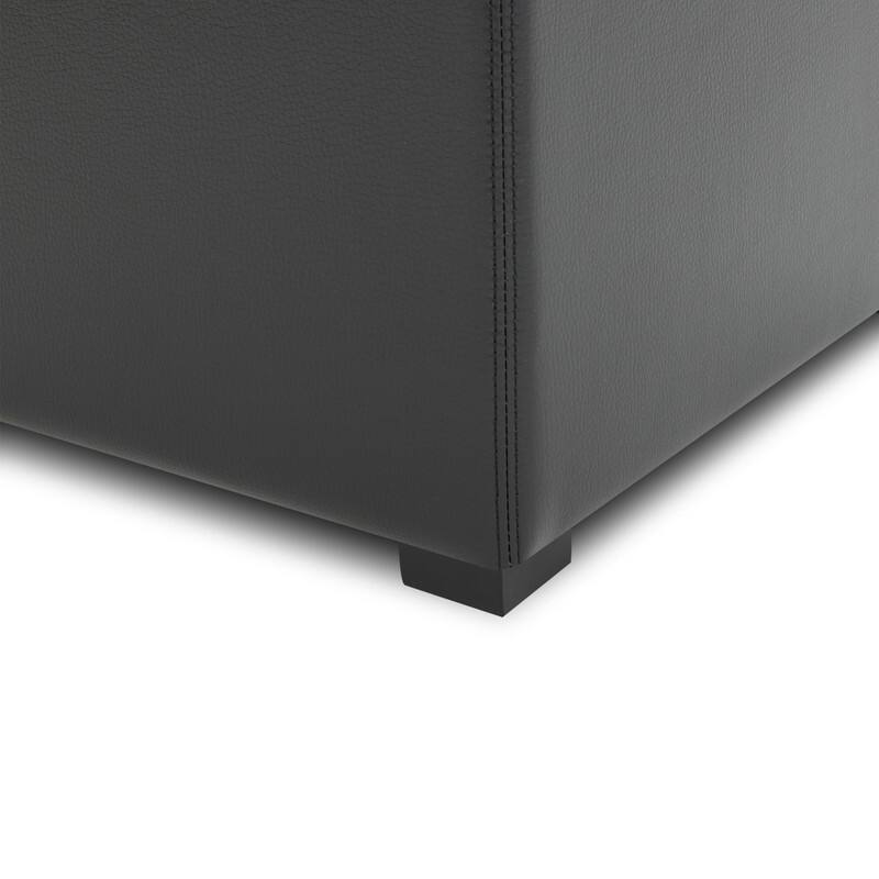 Spruce & Spring Ethan Storage Stool Ottoman