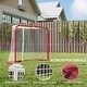 preview thumbnail 3 of 6, Soozier Soccer Goal, All Weather Practice Soccer Net with Steel Frame, PE Mesh, Soccer Training Equipment