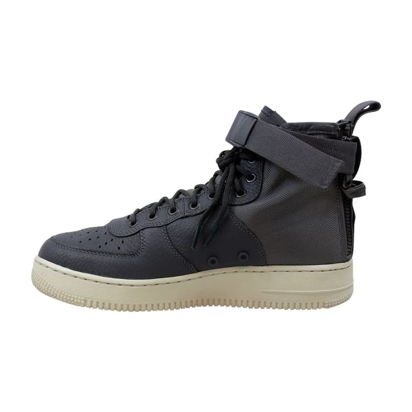 Nike Men Sf Air Force 1 Mid (dark grey dark grey light bone) Nike Men Sf Air Force 1 Mid (dark grey dark grey light bone)
