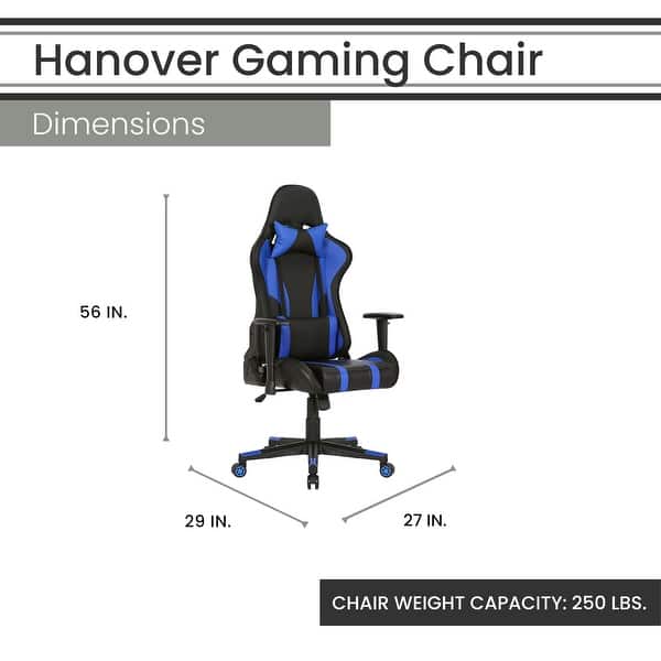Hanover Commando Ergonomic Gaming Chairnull